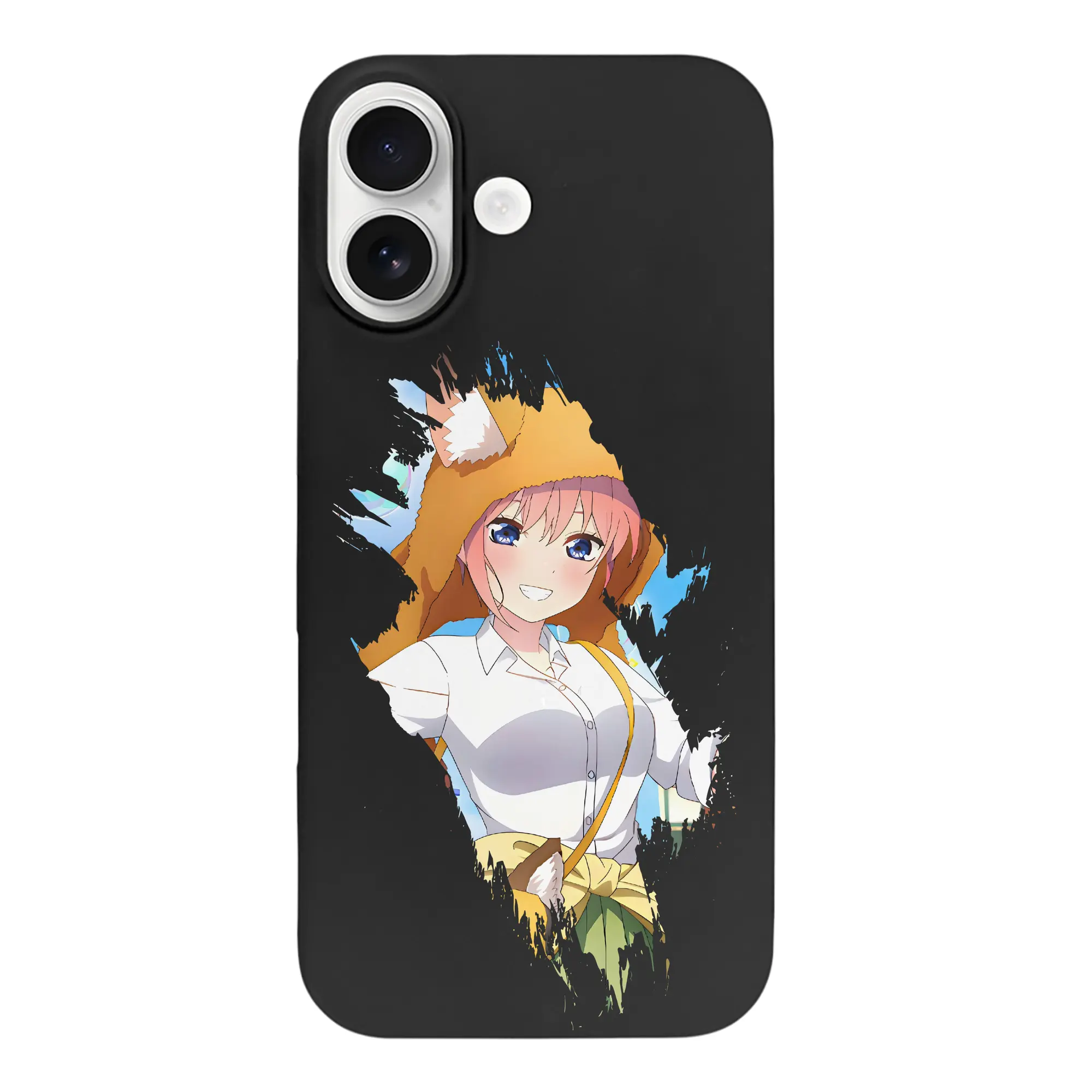 五等分の花嫁 グッズ 中野 一花 - iPhone 17 シリーズ シリコンケース 薄型 耐衝撃 指紋防止 ソフトタッチカバー 精密フィット 傷防止 保護ケース iPhone 17/17 Air/17 Pro/17 Pro Max 対応